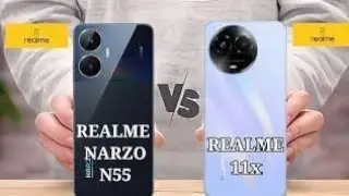 Realme 11x vs Realme narzo n55 Comparison | Which is best ?