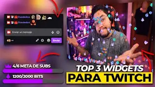 ¡TOP 3 Widgets y animaciones para directos en Twitch! (Lluvia de bits) *DESCARGA GRATIS* Duodedos