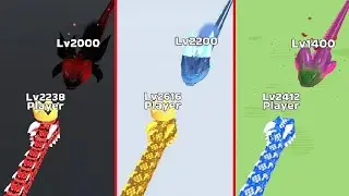 Snake Clash Io🐍RARE SNAKE Vs VIP SNAKE Vs LEGEND SNAKE 🐍 which is the Best? BEST GAME 2026!#gaming 