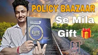 Policy baazaar ne Diya Gift ? 😱 Life Insurance Gift Unboxing & Honest Review