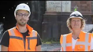 Baustelle Erneuerung Tunnel Cramberg der Lahntalbahn / Folge 1