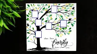 How to make family tree with photo project/Family tree project