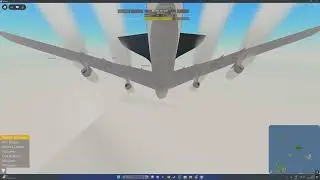 crashing my plane in roblox