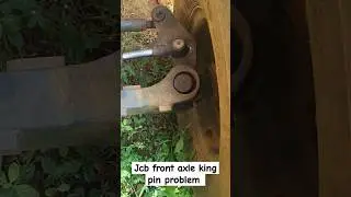 Case 770 bekhoe loder front axle king pin problem | JCB repair video | bekhoe loder #jcbvideo #short
