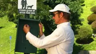 Dog Waste Station Assembly