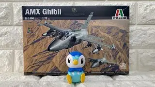 Unboxing Italeri 1460 AMX Ghibli