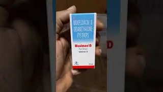 Moximax D Eye drops #docter #shortsfeed #shortvideo