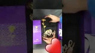 LOVE frame ROSE ❤️ | Gold Rose | Gift for love | Gifts Arenaa | Monoj Dey 2019