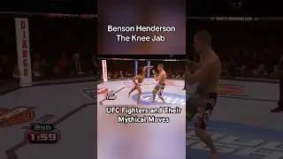 UFC Fighters and Their Mythical Moves| Benson Henderson 🤙#ufc #mma #boxing #muaythai #fyp