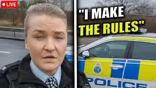 UK Police Abuse Dispersal Powers &mdash; Auditor Calmly Exposes Them Using the LAW! ⚖️🚨