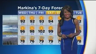 Markina Brown's Weather Forecast (June 27)