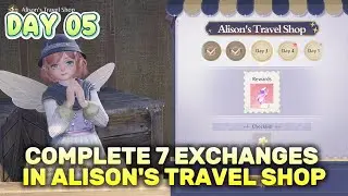 Complete 7 Exchanges in Alison's Travel Shop | Infinity Nikki