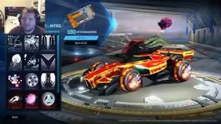[Rocket League] 61 Nitro Crates unboxing!!