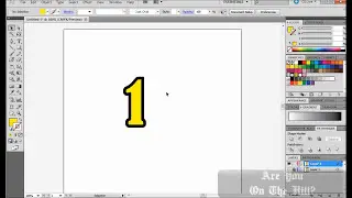 How to create a 2 color text outline with Adobe Illustrator.