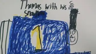 I Drew Thomas With His Snow Plow!