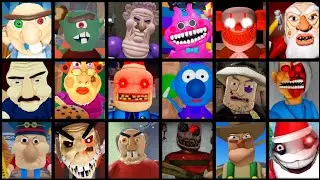 EPIC SCHOOL ESCAPE, EVIL GRANDMA, SIR SCARY'S MANSION, DHUUR, MR CRAZY'S CARNIVAL, ROBLOX JUMPSCARE'