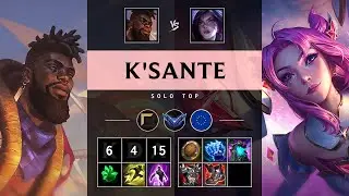 K'Sante Top vs Kai'Sa - EUW Diamond Patch 25.18