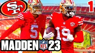 Madden 23 San Francisco 49ers Franchise CFM Ep.1 TREY LANCE CAN DANCE!!