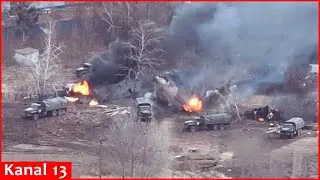 Russian logistics network collapses under Ukrainian drone campaign near Pokrovsk