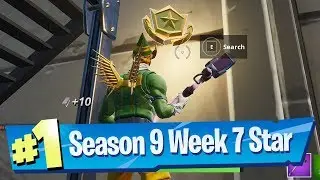 Fortnite Season 9 Week 7 Loading Screen Battle Pass Star Location