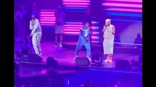 Snoop Dogg Brings out DOUG E. FRESH & SLICK RICK @Hiphop 50TH Anniversary @Yankee Stadium
