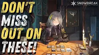 [Snowbreak: Containment Zone] Game Functions you MIGHT have missed! | Know more about the game!