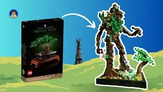 Обзор альтернативной сборки набора LEGO Lord of the Rings Treebeard (10281)