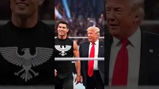 💥 WWE Mega Match🇷🇺 President of Russia & Messi vs President of USA & Ronaldo 🇺🇸