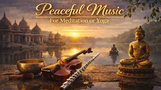 Relaxing Violin & Flute Music | Peaceful Sounds for Meditation, Yoga & Study