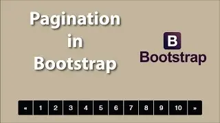 How to add Pagination in Bootstrap