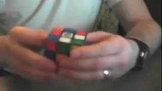 Basic Method 1:35 Rubiks Cube Lucky Solve