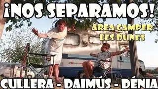 ¡NOS SEPARAMOS! ÁREA CAMPER DUNES | CULLERA, DAIMÚS y DÉNIA en AUTOCARAVANA 🚍 | Escapadas Blogger