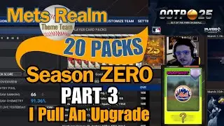 OOTP 25 Perfect Team - Mets Realm Theme Team  - Season ZERO Part 3 - 20 Packs/I Pull an Upgrade