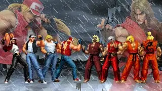 [KOF Mugen] Terry Bogard Team VS. Ken Masters Team