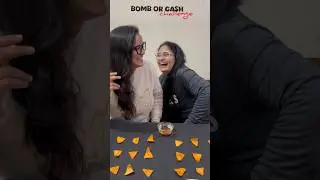 Bomb Or Cash Challenge 👭💪🏼 #ytshorts #gamechallengeathome #games #viral