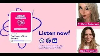 The Power of Peer Support | Cause for Conversation - Ep 1 | A mental health podcast from Solent Mind