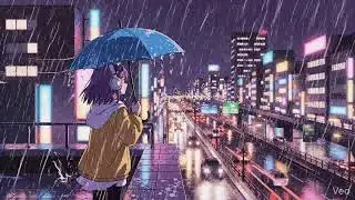 Urban Rain 🌧️ Japanese Neon City Lofi Study Beats