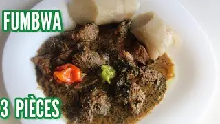 3 Pi&egrave;ces : LA CUISINE, ( CONGOLAISE) FUMBWA / TRIPES ! SAUCE D&rsquo;ARACHIDE. 🇨🇬 🇨🇩