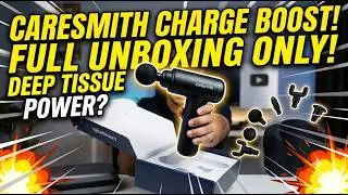Caresmith Charge Boost Massage Gun | Deep Tissue Massager | Body Massager | Unboxing in Hindi