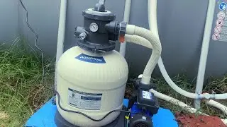 Unboxing AQUASTRONG 3000GPH Sand Filter Pump for Above Ground Pool : Good Tech Cheap