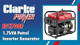 Clarke IG1700F 1.7kVA Petrol Inverter Generator (8877095)