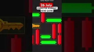 Hamster Kombat Mini Game for 26 July. #hamsterkombat #minigames