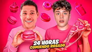 24 Horas Comiendo solo color Rosa ft Cesar Pantoja 