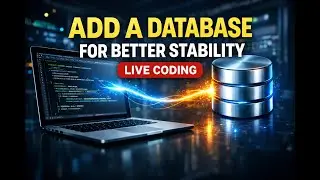Adding a Database to a Project for Better Stability (Live Coding)