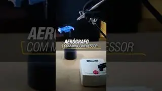 Aer&oacute;grafo com Minicompressor - VONDER