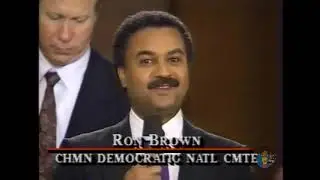 Ron Brown at the Clarence Thomas/ Anita Hill Town Hall (1991)