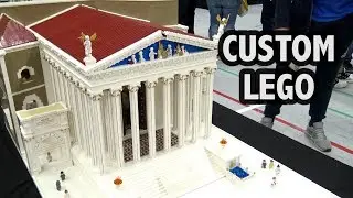 LEGO Ancient Roman Forum of Augustus | Sk&aelig;rb&aelig;k Fan Weekend 2018