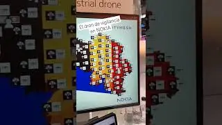 Un sistema de dron de vigilancia que cubre Bélgica entera