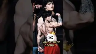 How to Make Viral Gym Edit | CapCut Tutorial 💪✨ #shorts #viralvideo #trendingvideo