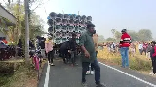 কাল সাহাবাজারে মকর সংক্রান্তিত উপলক্ষে সাউন্ড সার্ভিসের😈 30 কেমন রোড শো করে আসছে দেখো বন্ধুরা 